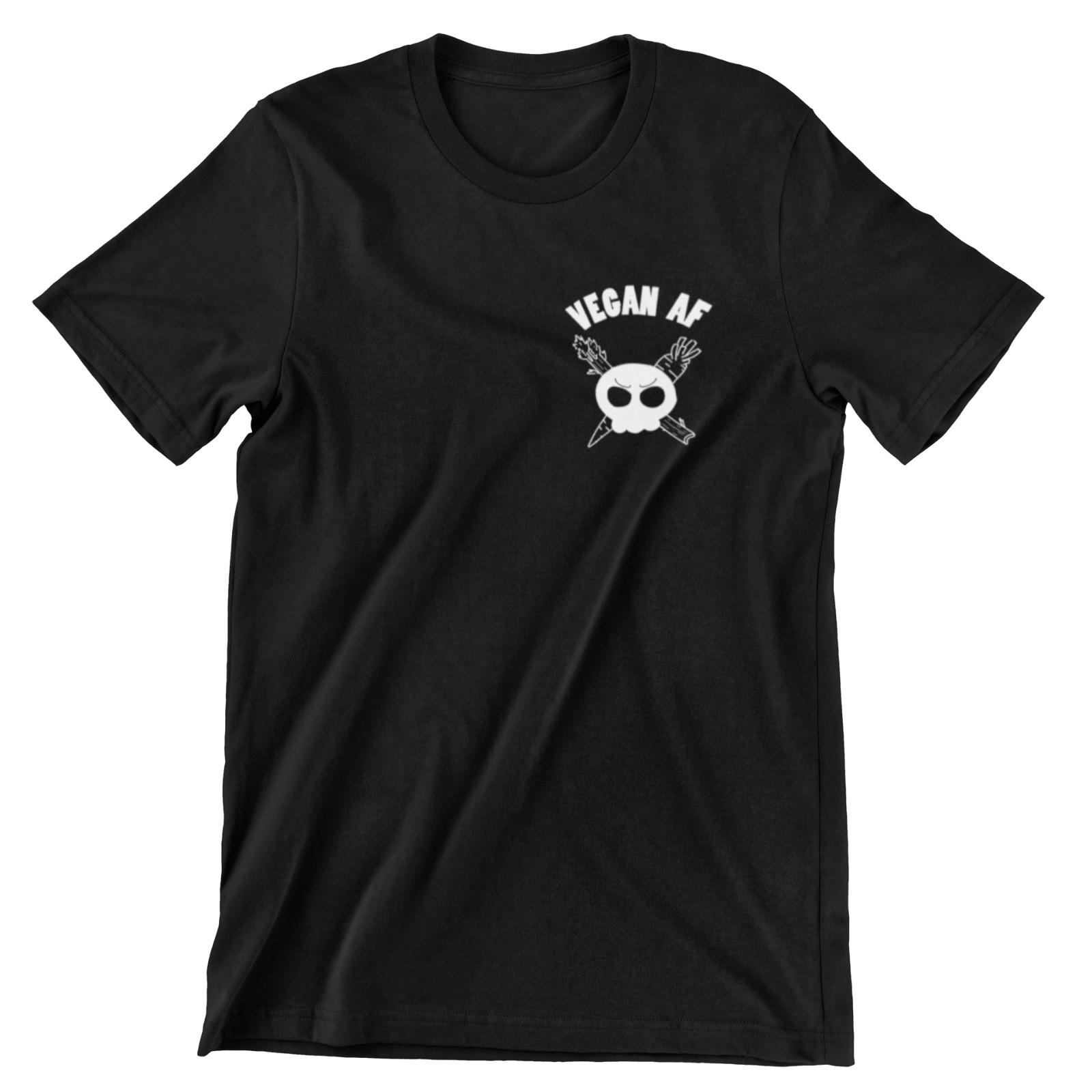 Vegan T-Shirt Mens Womens Tees Top - Vegan AF XL