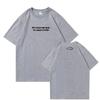 We Could Be Nice To Each Other Minimal Text Print Unisex Casual Cotton Short Sleeve Women And Men Comfortable T-shirt