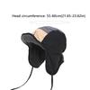 5-Panel Color Matching Lei Feng Hat Fleece Warm Women's Plush Cap Cycling Cap  Ski Riding