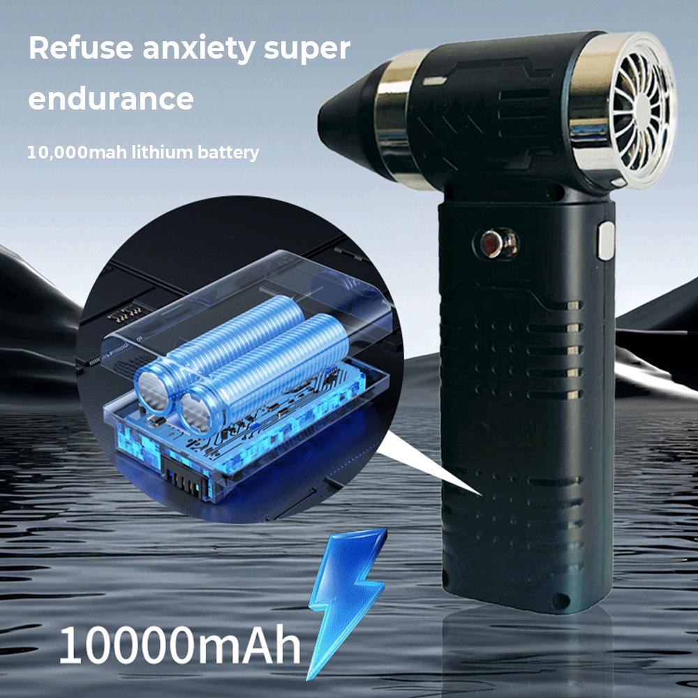 990000RPM Turbo Fan Jet Turbo Jet Blower Brushless Vacuum Cleaner Blower For PC/Keyboard/Home/Car Cleaning Air Duster Blower