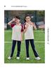 Light Blue Short-Sleeve School Uniform Set for Middle/Junior/High School Students