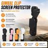 Lightweight Screen Cover 2-IN-1 Lens Fixing Clip for Insta360 Luna Ultra Gimbal Camera Accessories