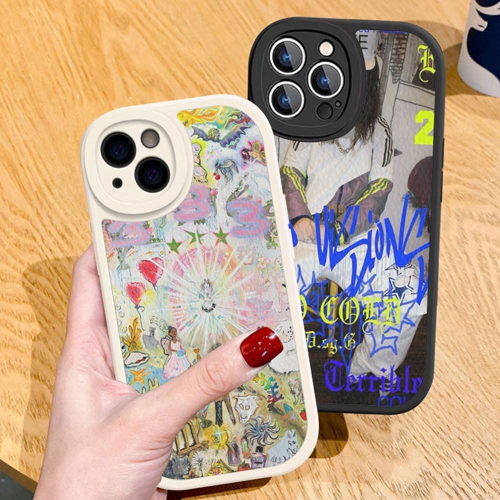 Bladee 333 Drain Gang IceDancer Eversince Ticket Phone Case Hard Leather For IPhone 16 15 14 Mini 14 Pro Max Xs X 8 Plus Fundas