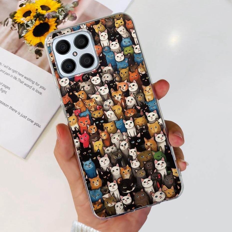 Lovely Printing Case For Honor X8 TFY-LX1 TFY-LX2 TFY-LX3 Soft Silicone TPU Back Cover For HonorX8 X 8 4G Phone Cases