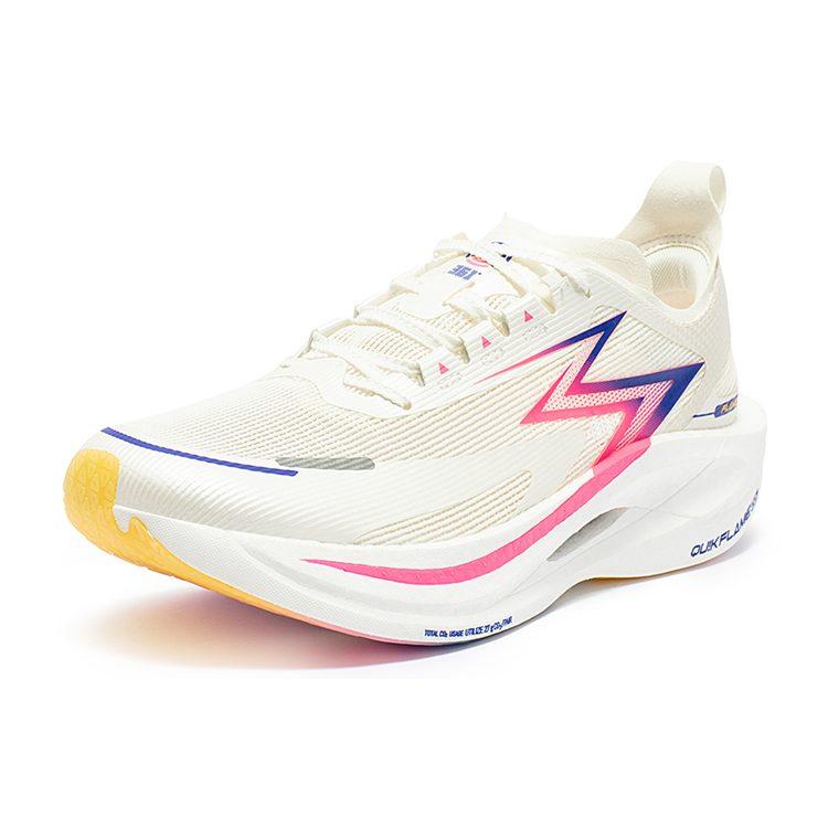 361 Flame 2.5 Cushioning Slip Resistant Abrasion Resistant Breathable Lightweight Rebound Low Top Running Shoes Unisex 672332207-5
