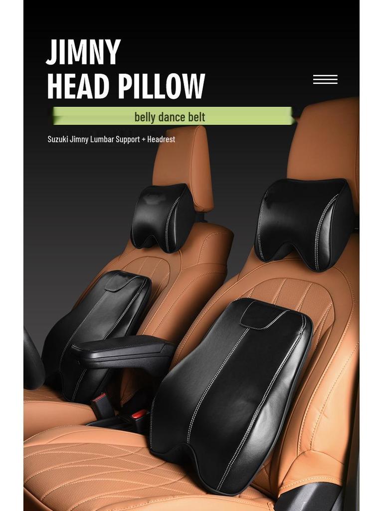 Suzuki Jimny Neck & Lumbar Support Pillow for Interior Modification