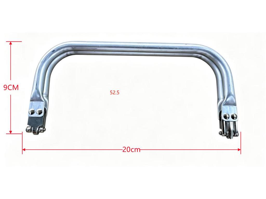 Clip en aluminium Accessoires de sac à main nuage: Pochette à charnière pour femme