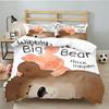 Wibbly Pig Adventure 3PCS Bedding set,Ideal for 1pc Duvet Cover And 2pcs Pillowcases Perfect for Fan gift,Ideal for Bedroom, Dormitory
