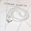 Rhinestone Applicable Shell Lanyard Universal Long Lanyard Crystal Lanyard Mobile Phone Case Neck Lanyard Camera Mobile Phone Chain