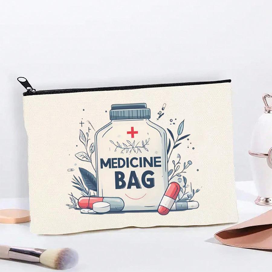 Digital Printing, Makeup Bag, Portable, Item Bag, Portable, Medication Storage Bag, Gift Packaging, Wedding Souvenir Packaging, Travel Makeup Bag