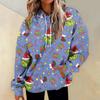 Women's Fashion Daily Versatile Casual Crewneck Sweatshirts Graphic Daily Long Sleeve Gradient Patchwork Printed Top Sweatshirts
