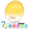 Sunrise Simulating LED Alarm Clock with Seven-Color Night Light & Sleep Timer