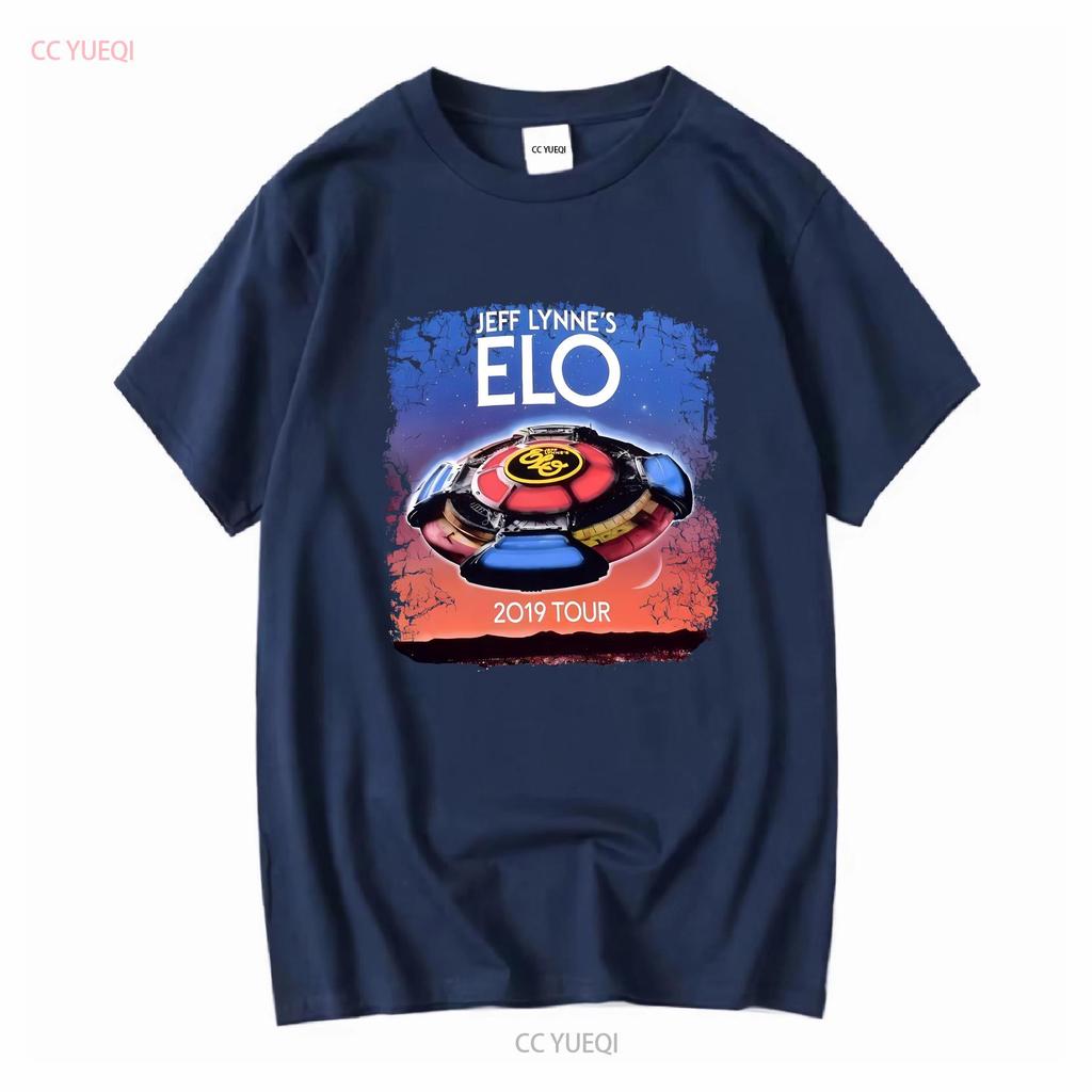 2019 Jeff Lynne S ELO Electric Light Orchestra Tour T Shirt Large Long or Short Sleeves Vintage Washed Fashion