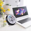 LED Electronic Digital Temperature Humidity Thermometer Meter Plastic Bathroom Hygrometer Weather Station Alarm Clock Gauge