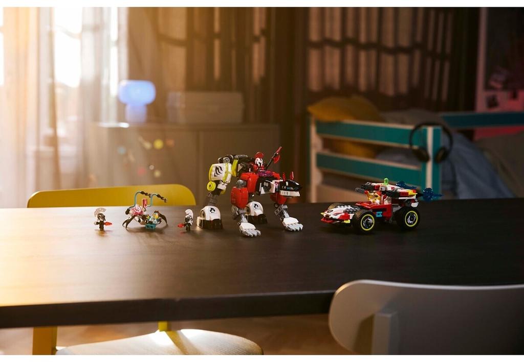 LEGO конструктор Figur DREAMZZ – Coopers Tiger – Mech und Zero's Hot Rod Auto (71497)