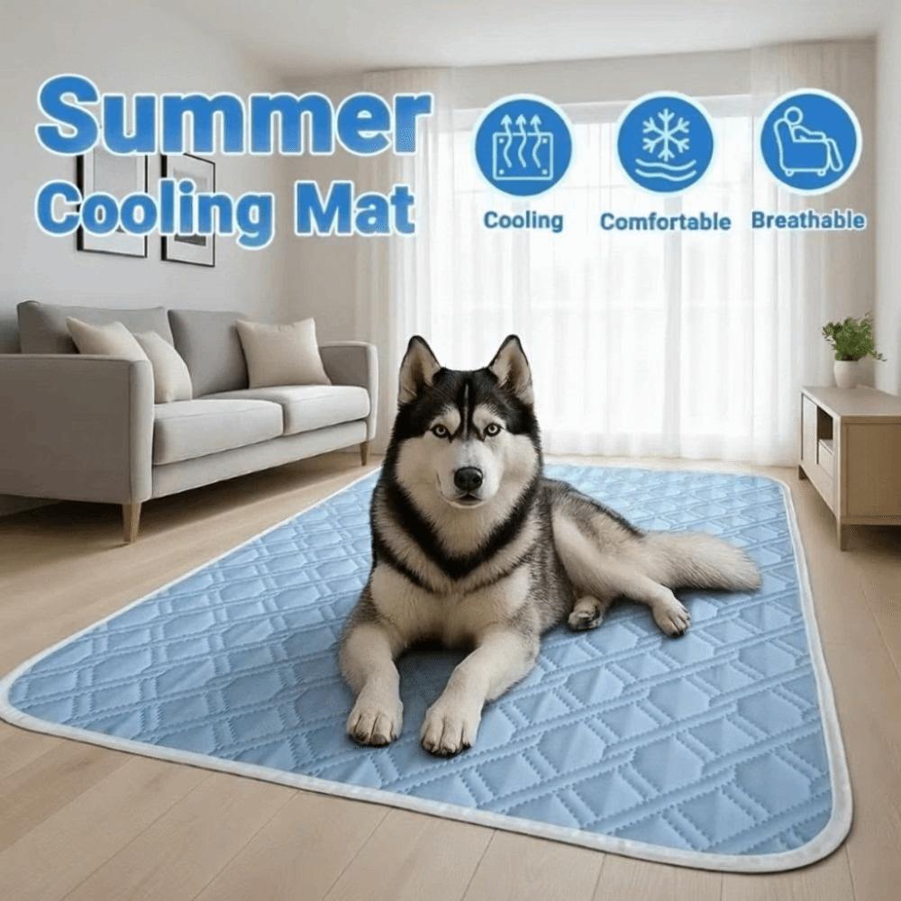 Bequeme Hundekühlmatte Sommer Hundebett-Pad Neue Haustier-Kühlmatte Für Welpen Und Erwachsene Hunde