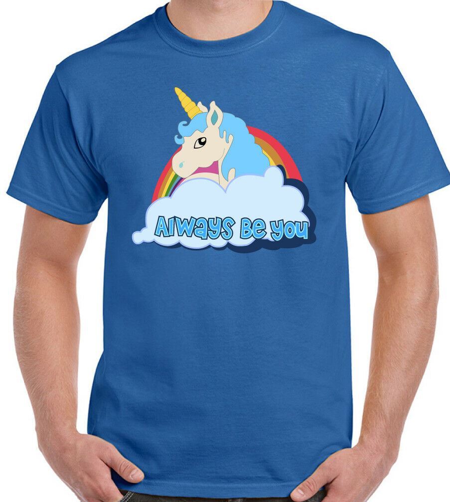 Central Intelligence T-Shirt Unicorn The Rock Dwayne Johnson Mens Funny TEE TOP L
