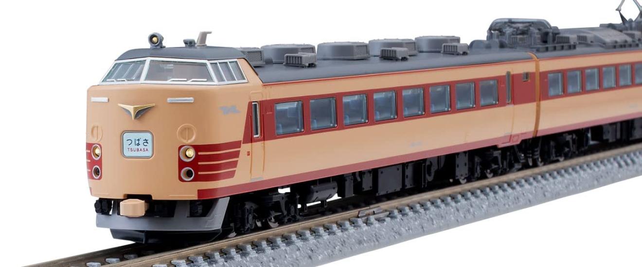 

TOMIX N Gauge JNR 485 1000 Series Limited Express Train Basic Set 6 Cars 98738 Модель Железнодорожного Поезда