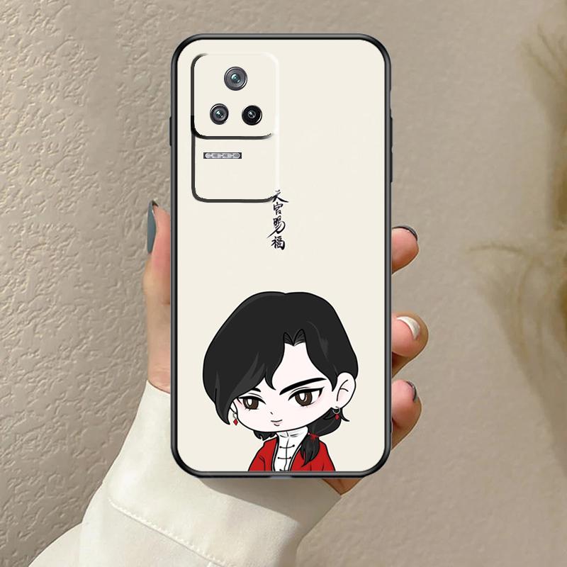 Tian Guan Ci Fu hua cheng xie lian Etui Dla Xiaomi 15 14 Ultra 13T 14T 15T Pro 17 Pro Max POCO X7 Pro X3 X5 X6 F5 F6 F7 F8 Pokrowiec