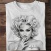 Neue Kollektion Madonna Sängerin Geschenk Für Fan Weißes T-Shirt