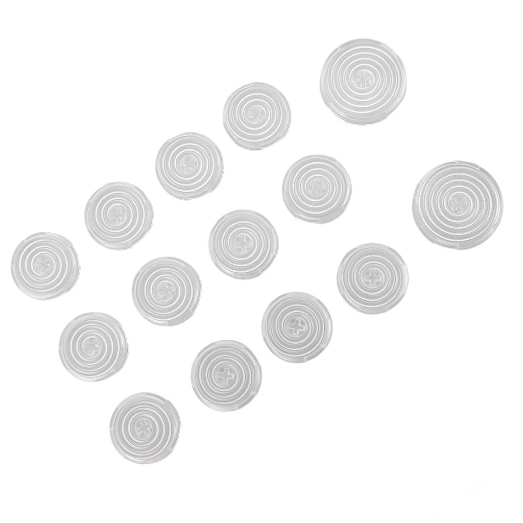 14 Pcs Fighting Game Keyboard Keycap 22.5mm 28.5mm Fight Stick Key Cover for Replacement