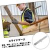 PAVIKE Ruler Stop with Ruler, Ruler with Stopper, Ruler Positioning Block, Architect Ruler, School Ruler, Straight Ruler, Stainless Steel Ruler, Surve