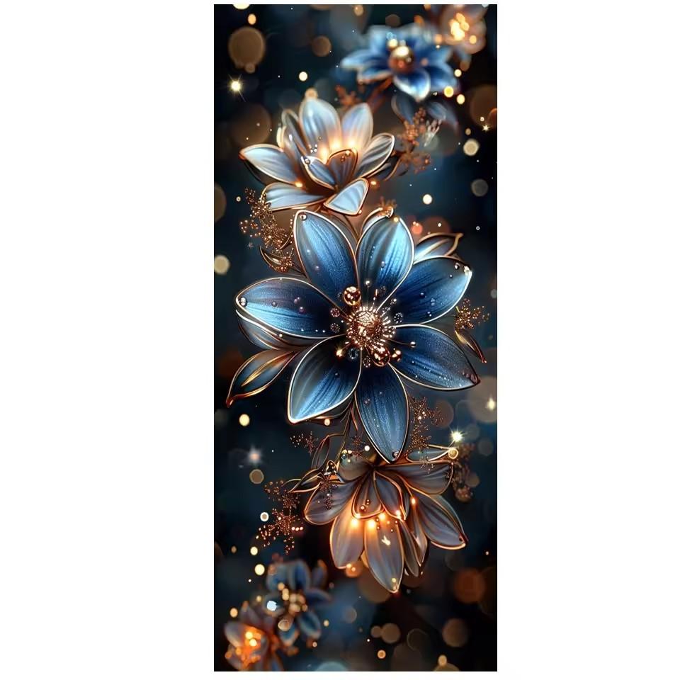 

Набор для алмазной вышивки 5D Сделай сам Фэнтези Красочные Цветущие цветы Полная Квадратная Круглая Ручная работа Мозаика Стразы Вышивка крестом Домашнее искусство Full Round 40x100CM