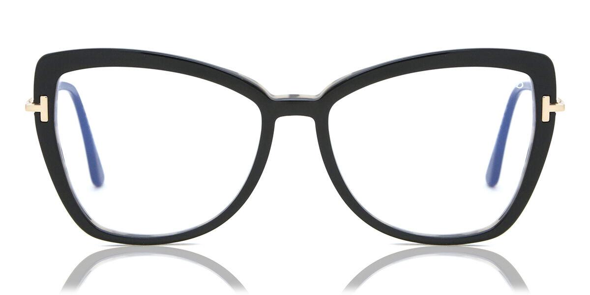 

Tom Ford Ft5882 B Blue Light Block 005 Women Eyeglasses Black/55