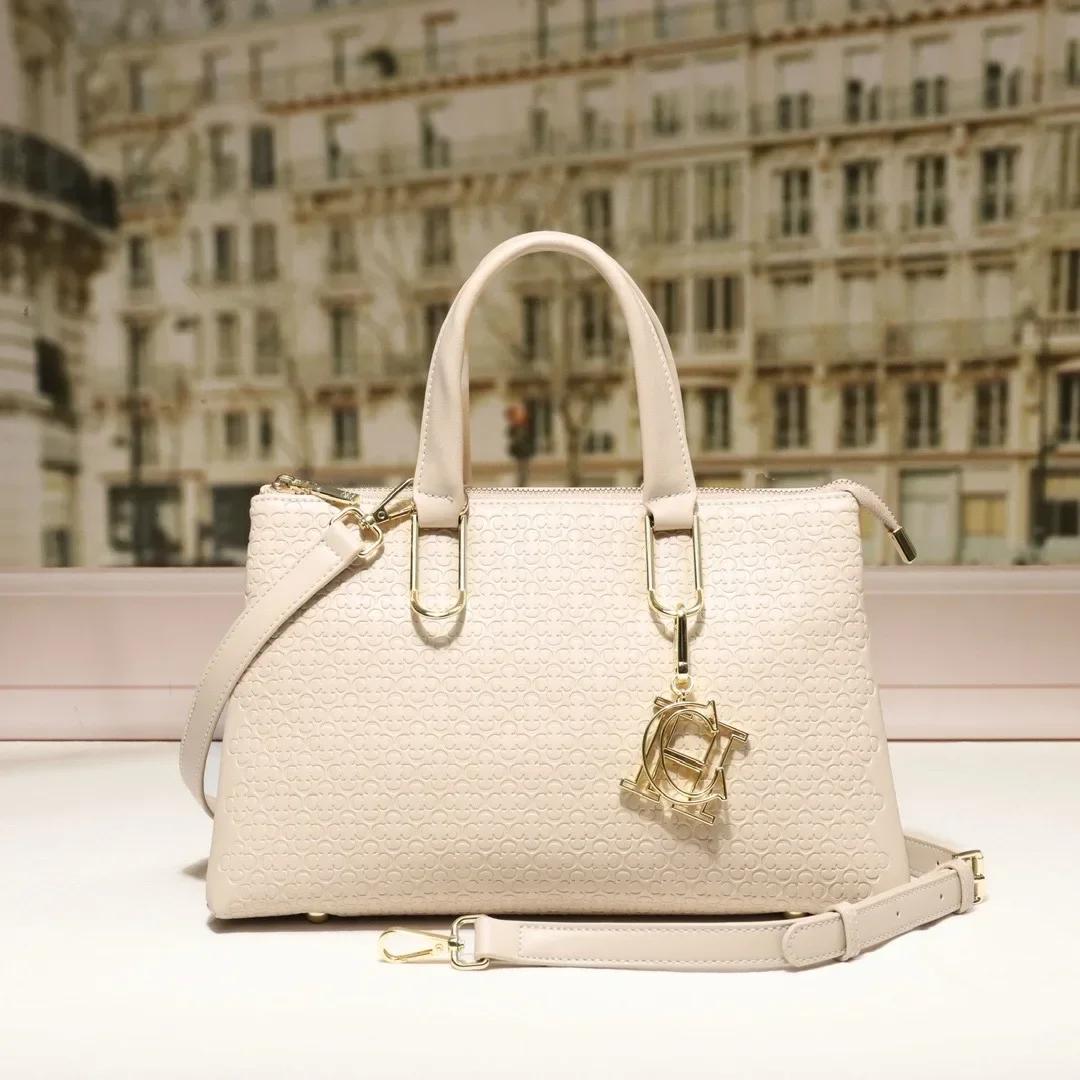 

Женская портативная сумка через плечо из прочного полиуретанового материала, элегантное очарование