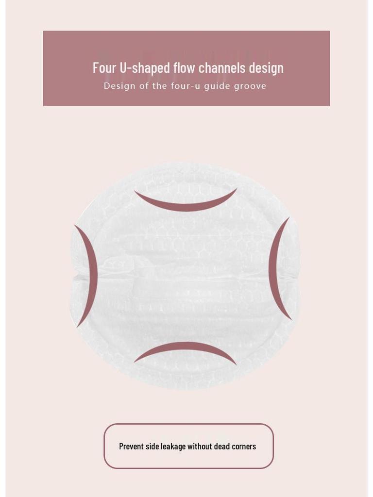 100-Pack Disposable Breast Pads for Leaking Milk: Ideal for Pregnant and Breastfeeding Women