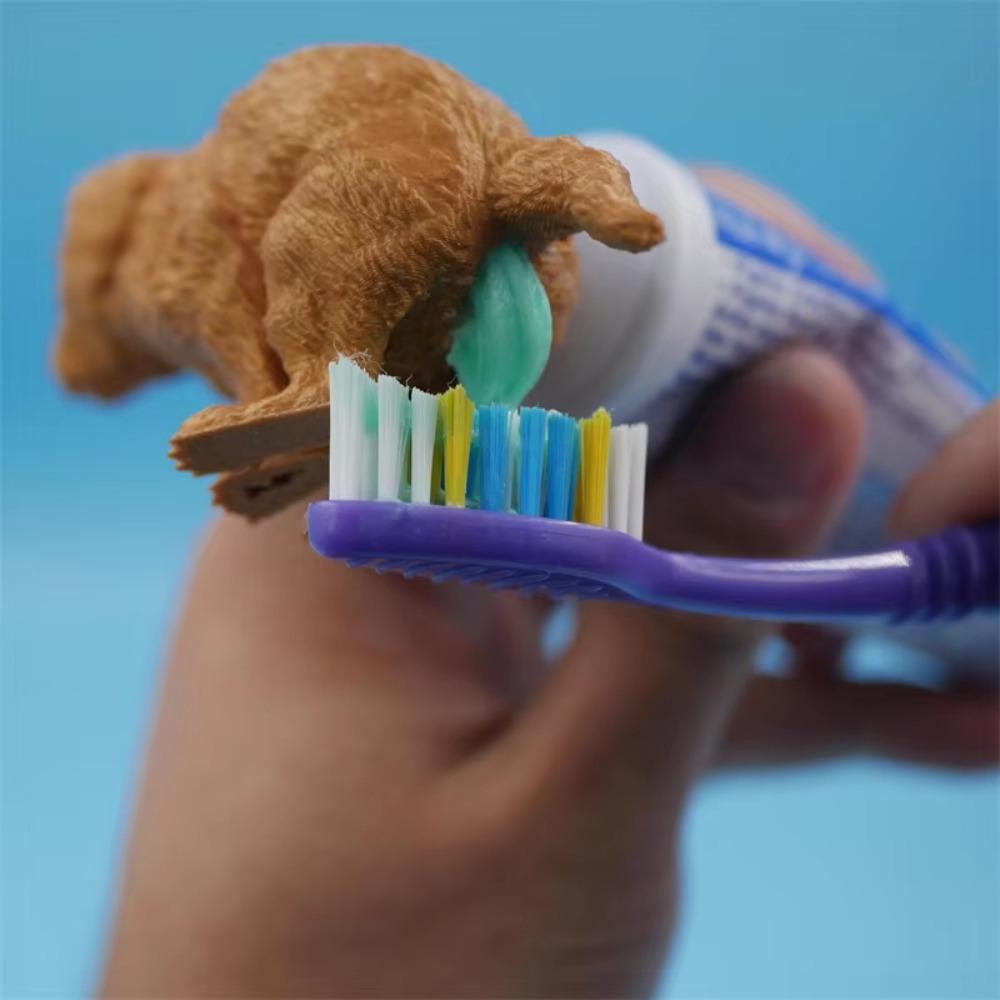 Creative Puppy Poop Toothpaste Dispenser Cartoon Poop Toothpaste Topper  Friends