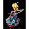 Figurine - bandai - super saiyan 2 son gohan - pvc haute qualité - 20cm - dragon ball z