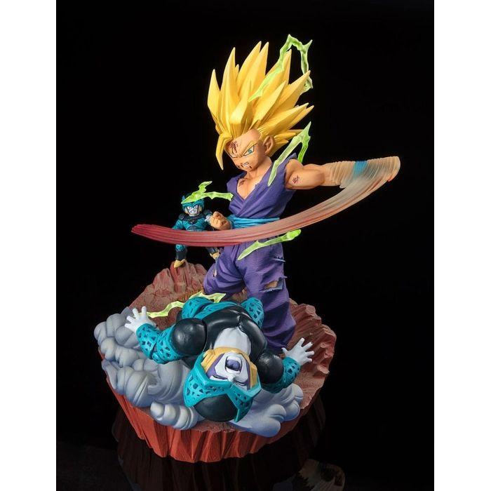 Figurine - bandai - super saiyan 2 son gohan - pvc haute qualité - 20cm - dragon ball z