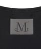 MUCENT Bruno Setup Metal Logo Cutout Layered Short Sleeve Tee