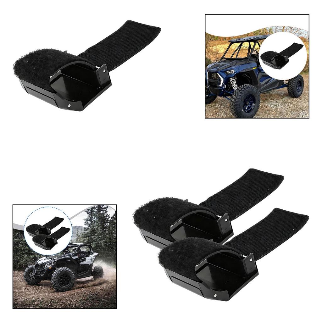 UTV Windshield Mounting Clip Replaces Easy to Install Spare Parts Black Universal Clip for Commander x3 Maverick