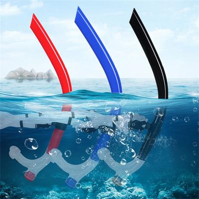 Swimming Snorkel Silicone Training Mouthpiece Gear Water Sports Snorkel Diving Gear Training Snorkeling Breathing Diving Tube