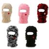 Autumn Knit Balaclava for Teenagers Keeping Warm Protecting Neck Hat Windproof