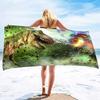 Dinosaur Beach Towel Jurassic World Animal Bath Towel Quick Dry Absorbent Soft Beach Blanket Travel Sport Spa Swim Pool Towels