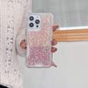 For iPhone 16 Pro Max Case Glitter Epoxy TPU PC Phone Back Cover Detachable 2 In 1