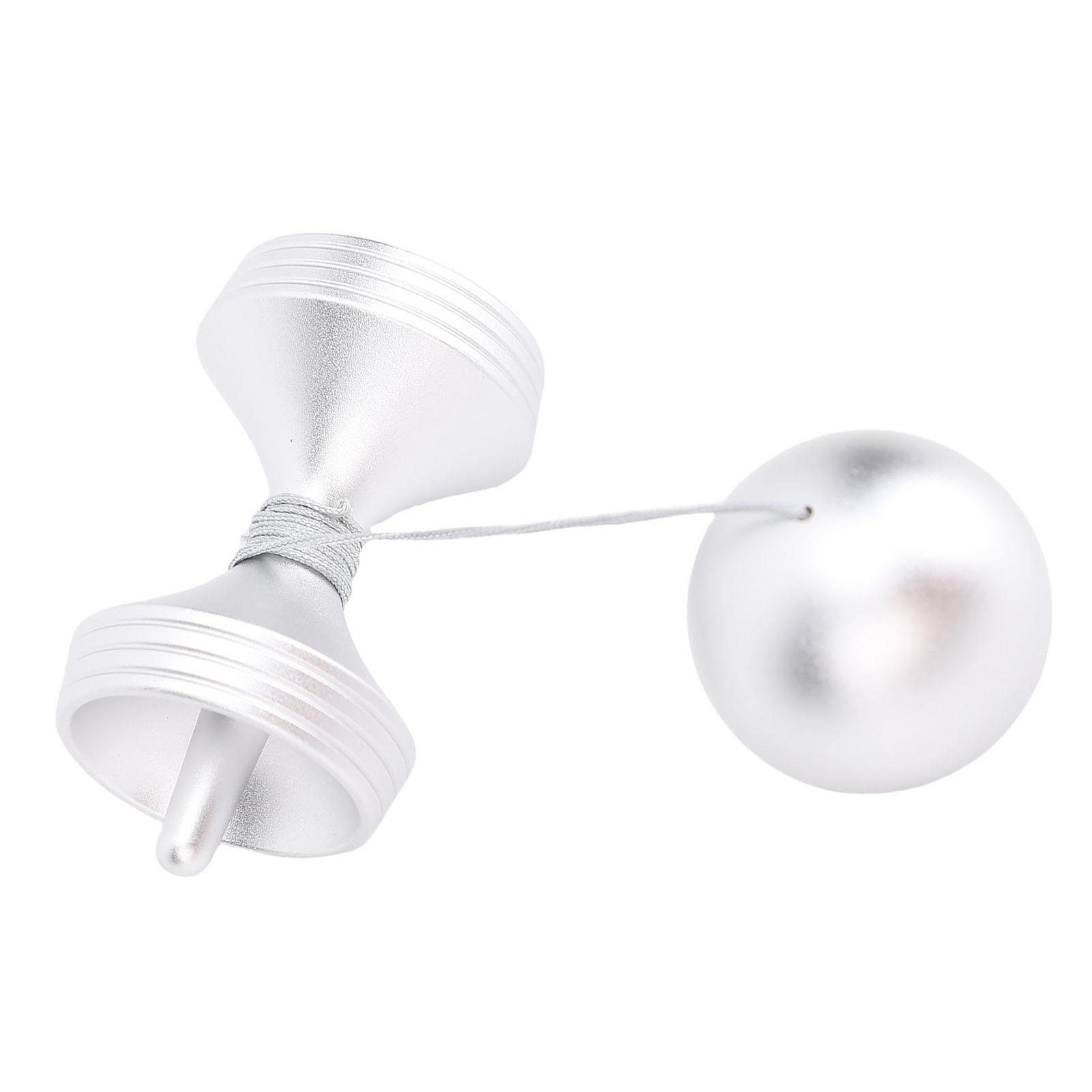 Desk Toy Stress Relief Rotating Gyroscope Desktop Decompression Toy with Silicone Cover for