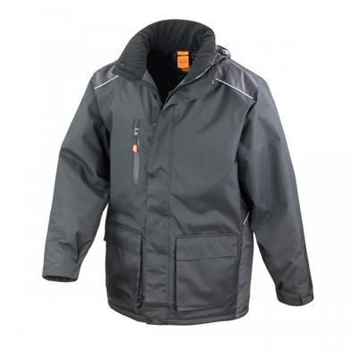 Result Manteau long Vostex Work-Guard pour homme / Vêtements de travail (Imperméable et coupe-vent)