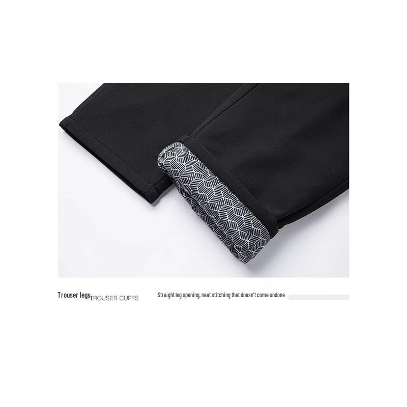 PLAYBOY Men's Winter White Duck Down Casual Suit Pants