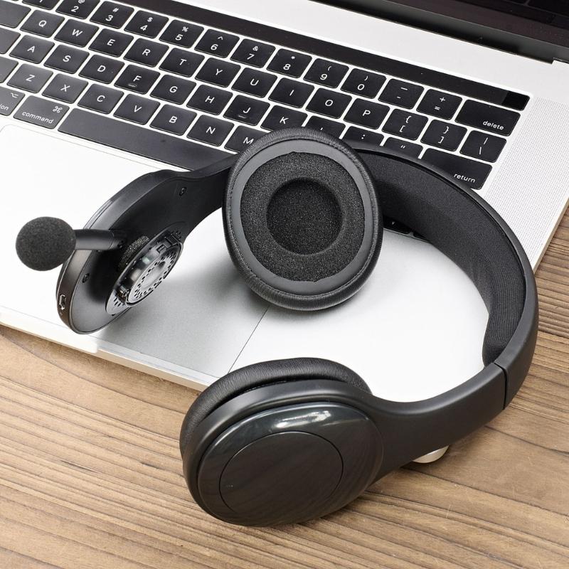 Memory Foam Ear Pad For Logitech H800 Wireless Headsets Premium Protein Leather Ear Cushions Noise Isolating Design