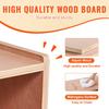 Storage Shelf Tray Cabinet 5-Section Cubby Storage 2-Shelf for Home School