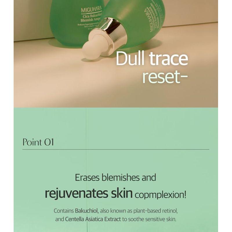MIGUHARA - Cica Bakuchiol Blemish Ampoule