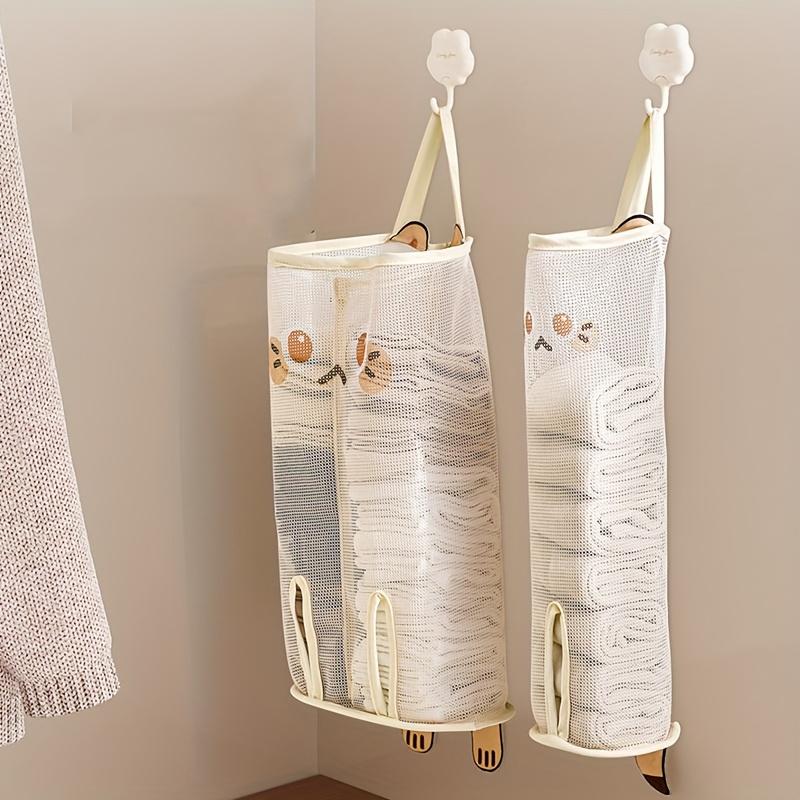 Breathable Mesh Underwear Organizer Bag Wall Hanging Storage Bag for Socks Underwear Organizer Bedroom Wardrobe Organizer