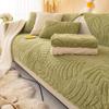 Winter Plush Sofa Cushion Non-slip Simple Modern Four Seasons Universal Comfortable Lint Sofa Cushion Cover