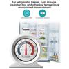 Freezer Thermometers -30~30°C -20~80°F Stainless Steel Fridge Large Dial Gauge Mini ThermoMeters for Refrigerator Cooler
