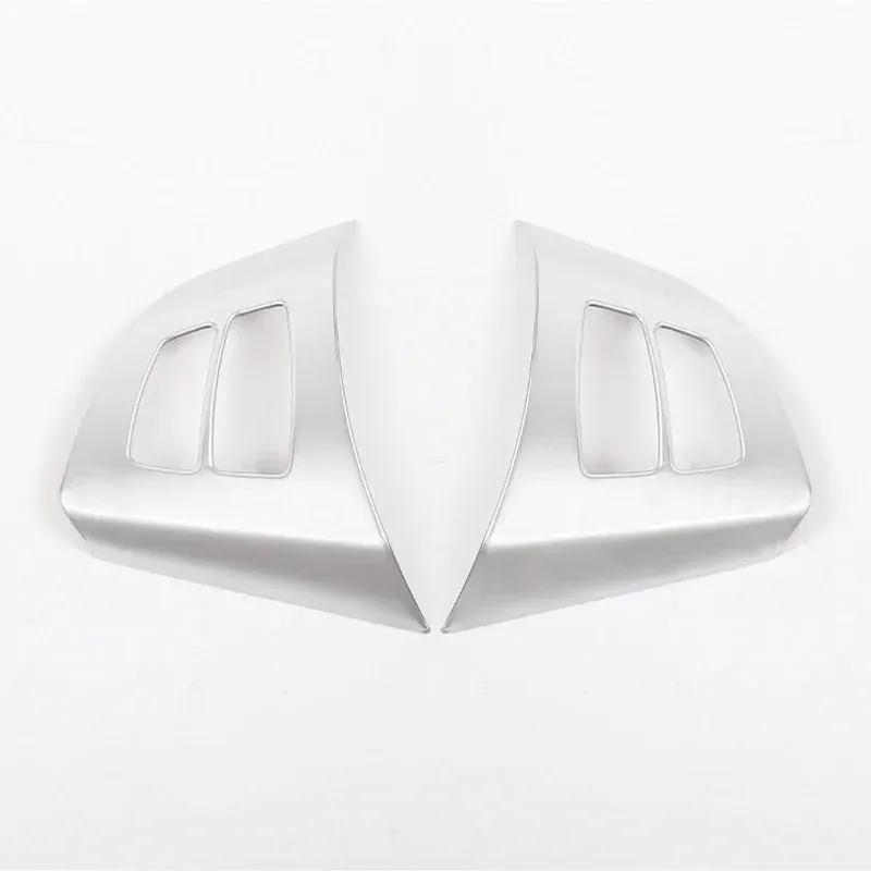 ABS Console Steering Wheel Switch Button Frame Decoration Cover Trim For BMW X5 E70 X6 E71 2009-2013 Interior Car Accessories