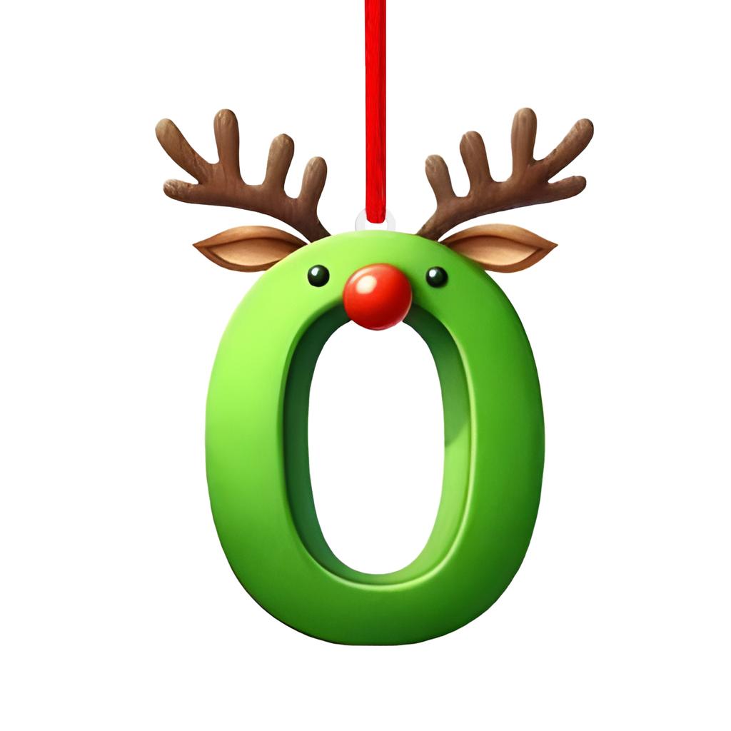 26 Letter,Christmas,Ornaments,Acrylic,1